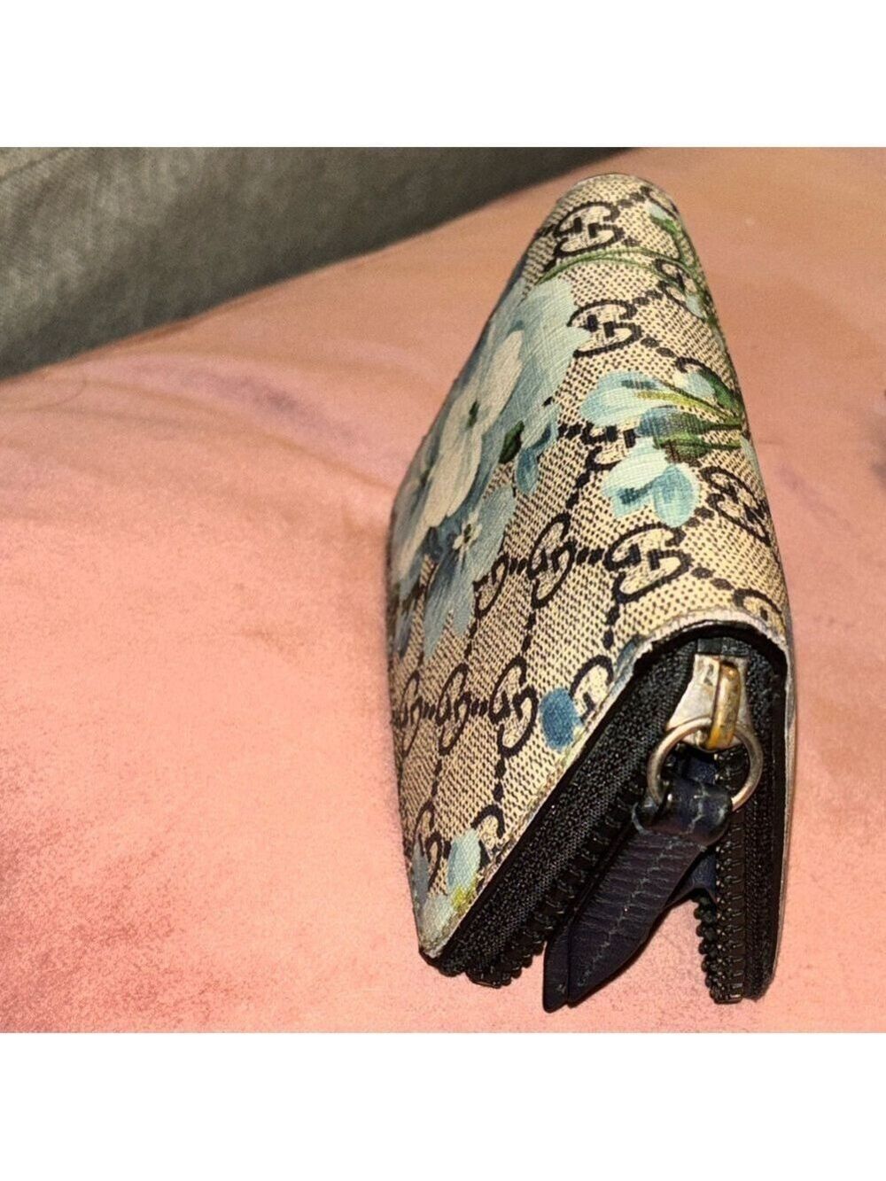Gucci Floral Card Zipper Wallet - Picture 9 of 13